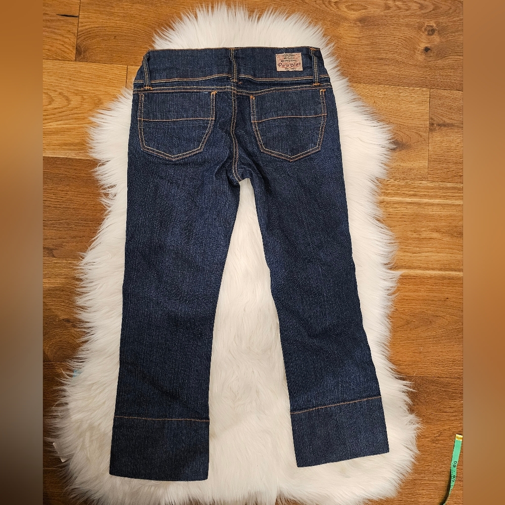 Vintage Paris Blues Cuffed Denim Capris - Picture 7 of 7